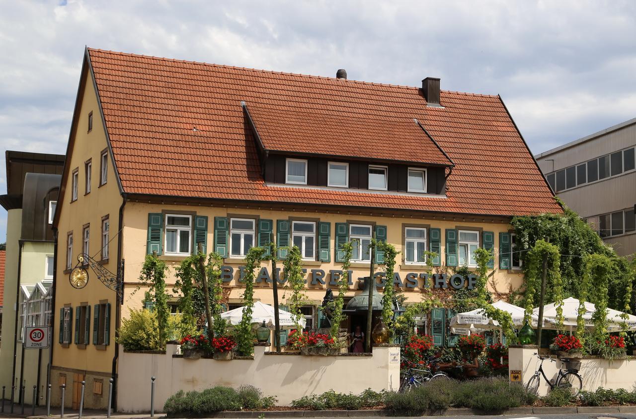 Brauereigasthof Dachsenfranz Hotel Zuzenhausen Exterior photo